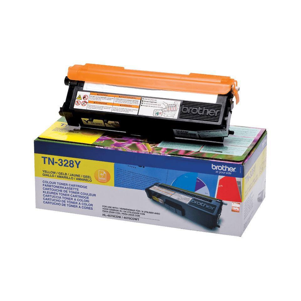 Brother TN-328Y cartuccia...