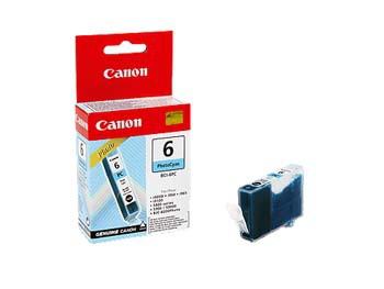 Canon Cartridge BCI-6 Photo Cyan cartuccia d'inchiostro Originale Ciano per foto
