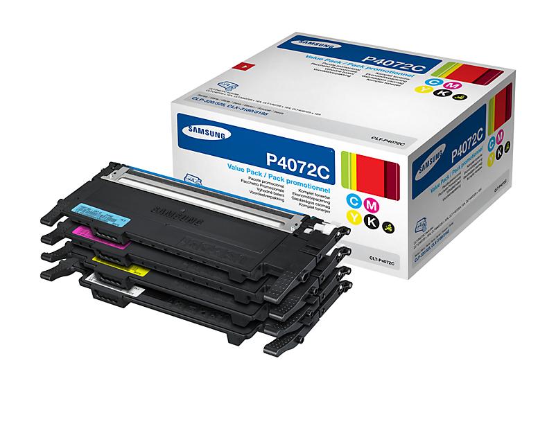 Samsung CLT-P4072C cartuccia toner 4 pz Originale Nero Ciano Magenta Giallo