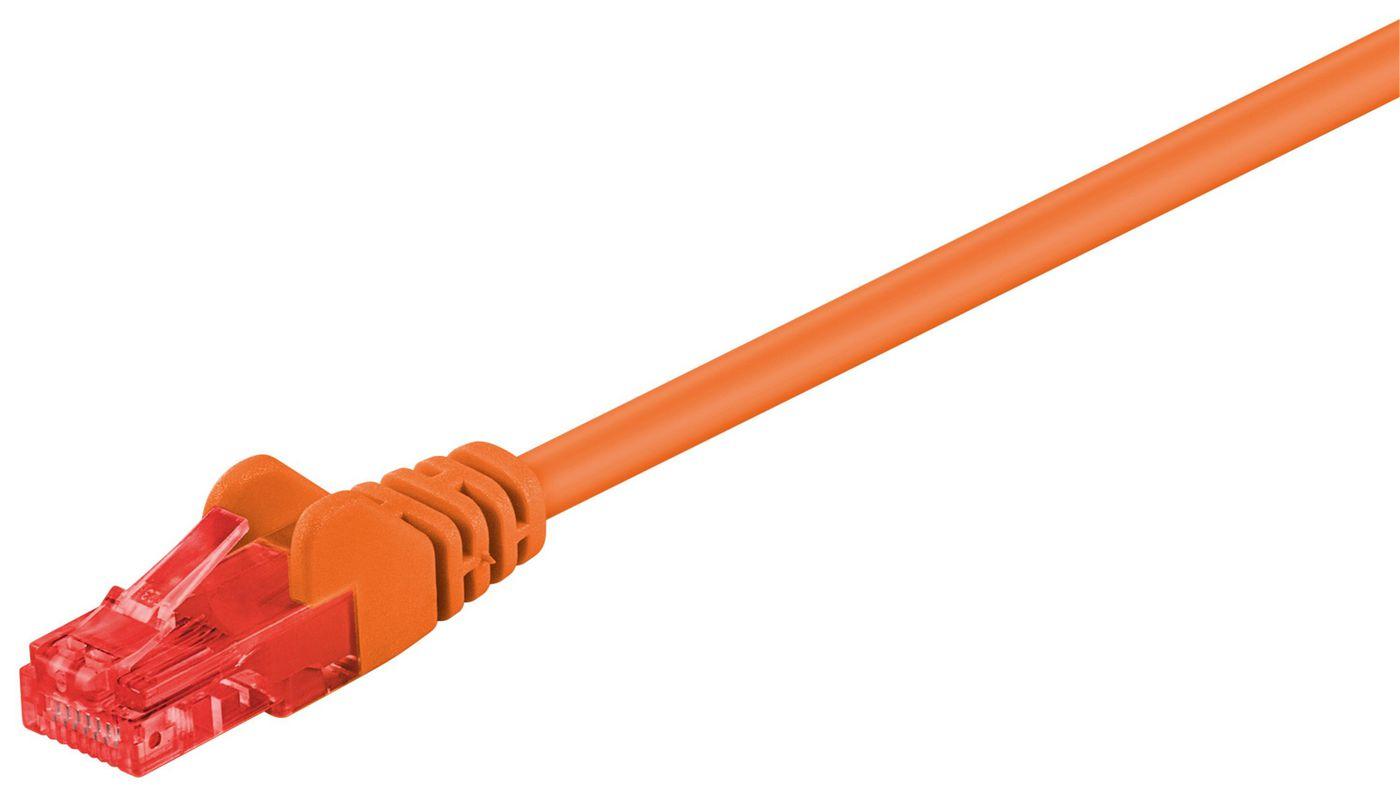Microconnect 3.0m Cat6 RJ-45 cavo di rete Arancione 3 m U/UTP UTP (U/UTP CAT6 3M Orange PVC - Unshielded Network Cable - PVC 4x