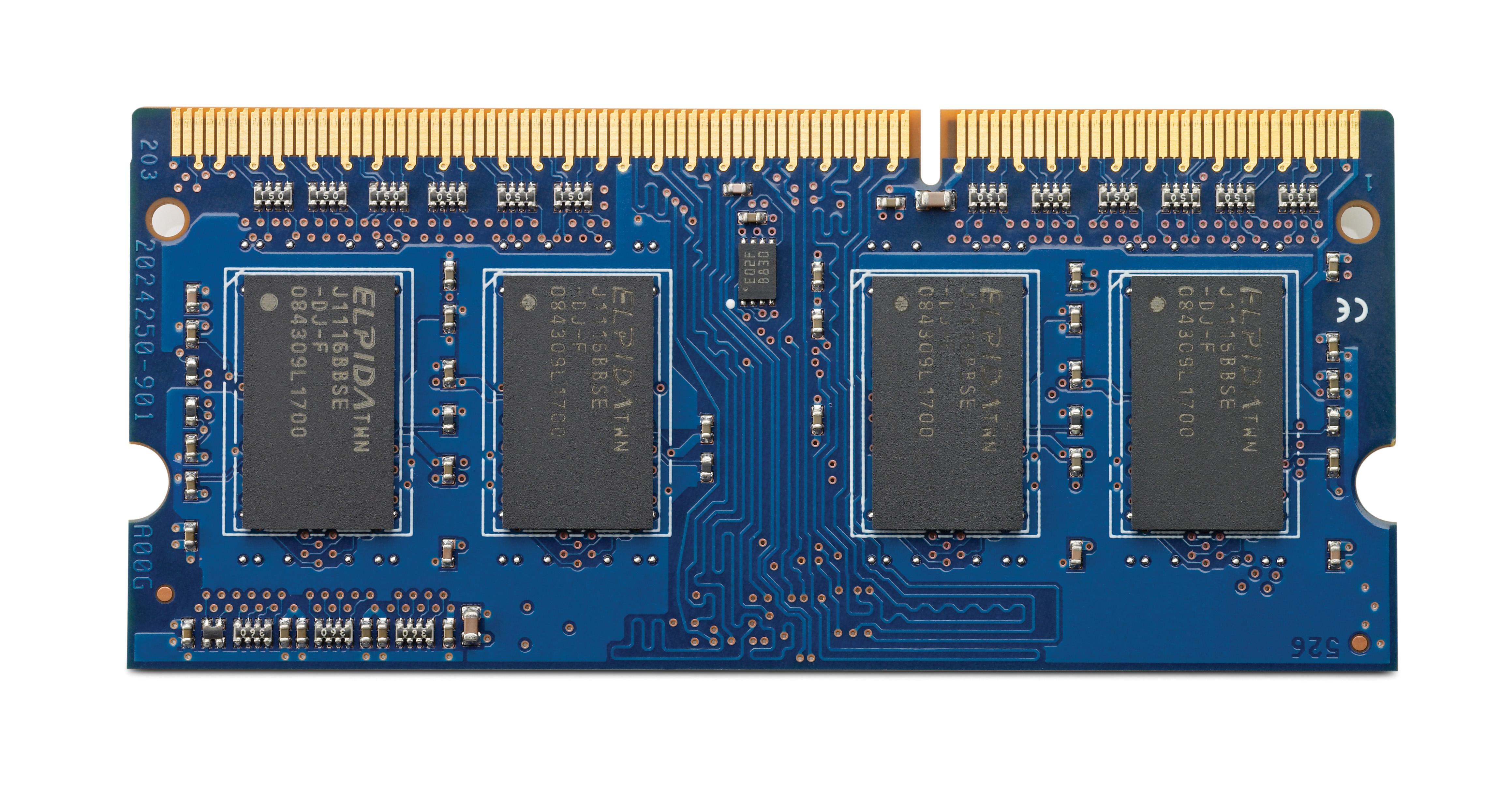 HP PC3-12800 4GB memoria 1...