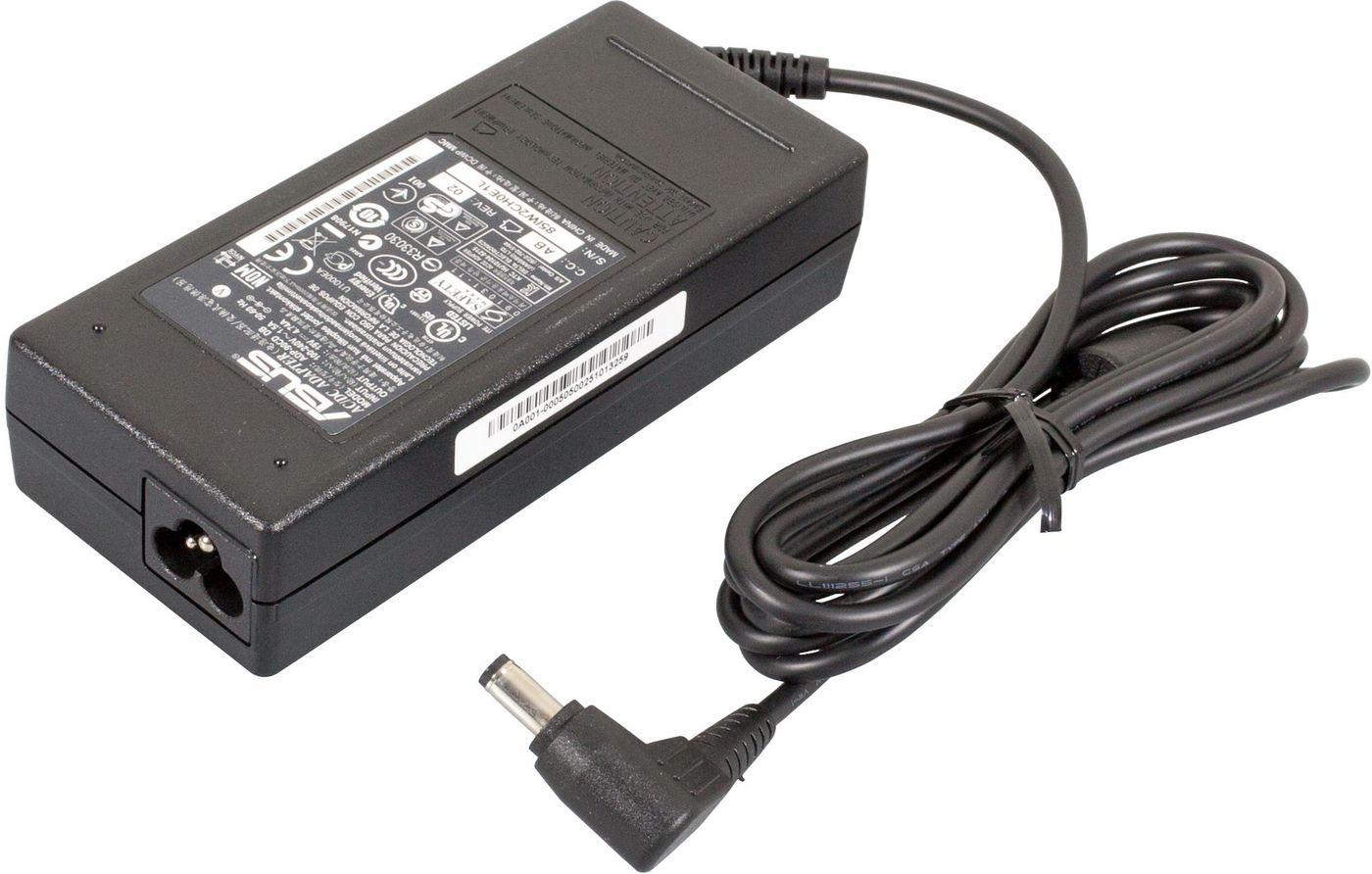 ASUS 0A001-00050500 adattatore e invertitore Interno 90 W Nero (AC-Adapter 90W 19V 3-pin - 0A001-00050500 Notebook - Indoor 19