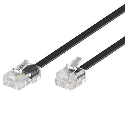 Rj11-rj45 15m m/m nero