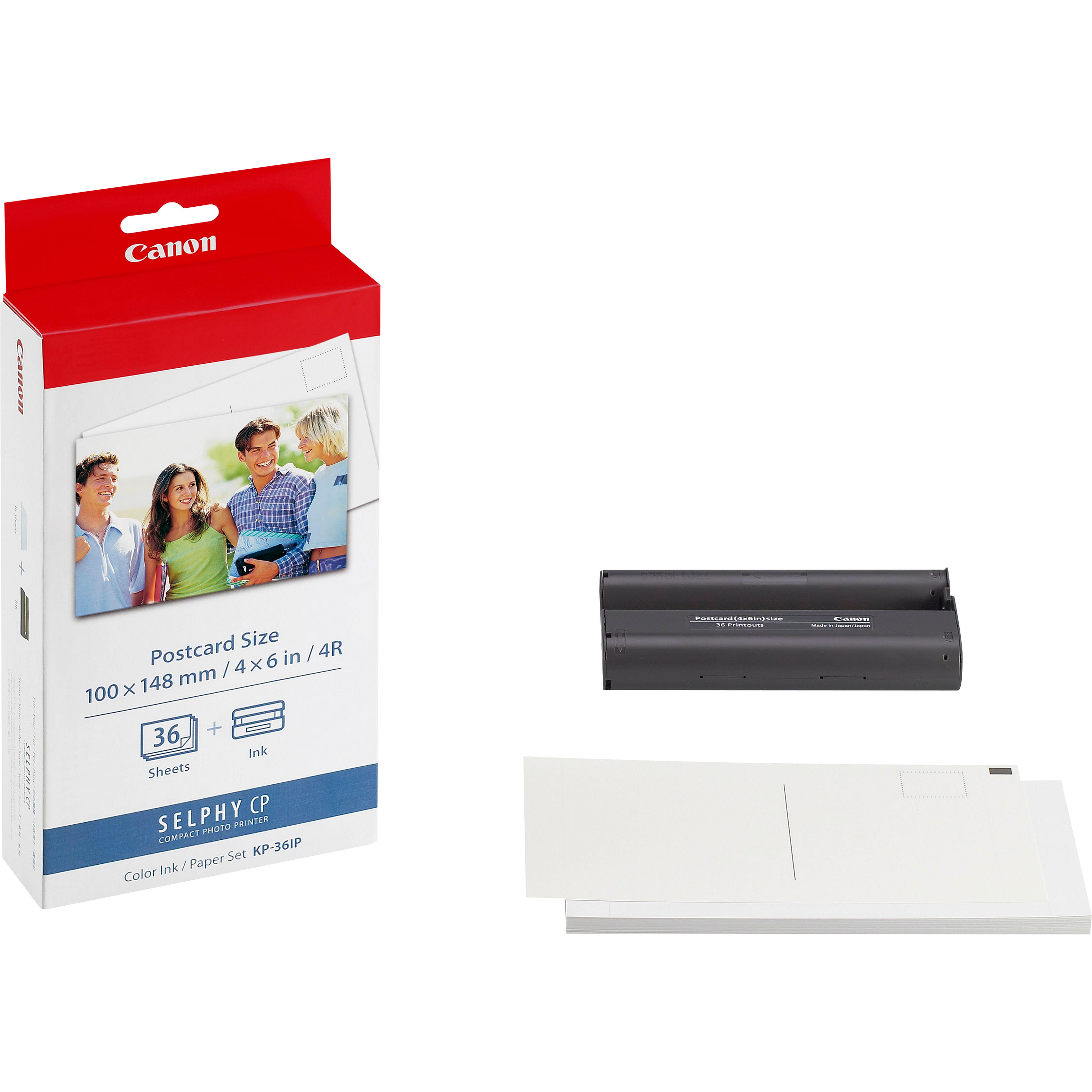 Canon Set inchiostro a colori KP-36IP e carta 100 x 148 mm 36 fogli