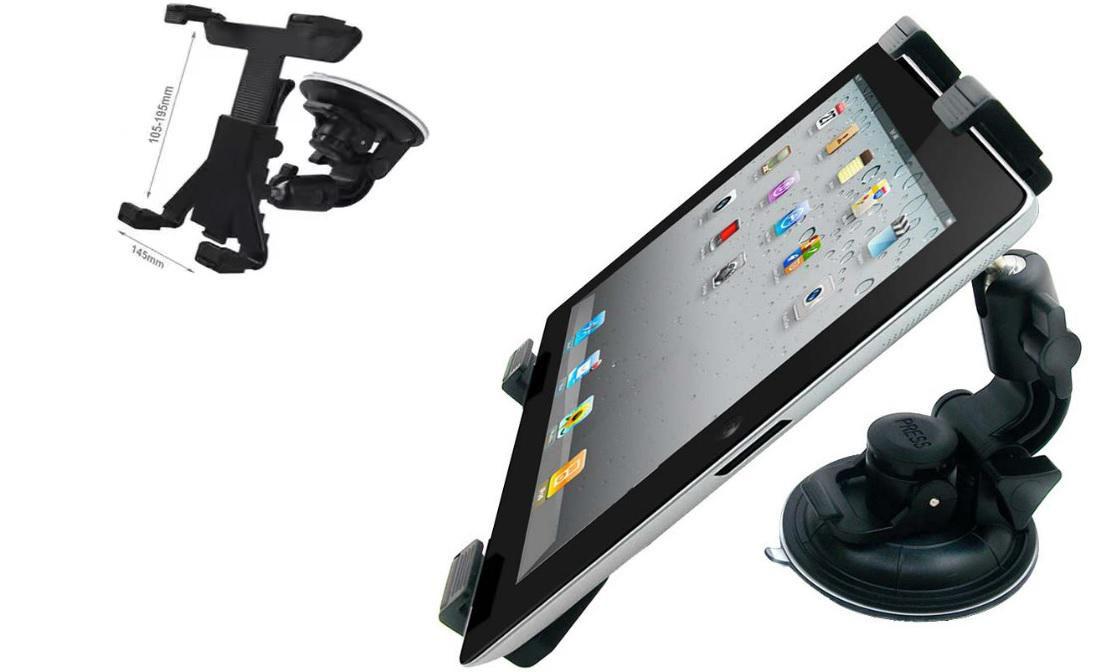CoreParts MSPP1955 supporto per personal communication Tablet/UMPC Nero (Universal Tablet Holder with - suction cup suction cup