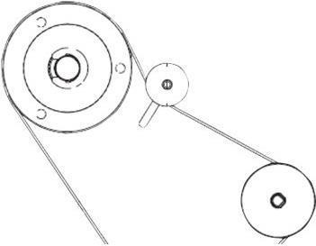 KIT MAIN DRIVE BELT FOR 110XI4