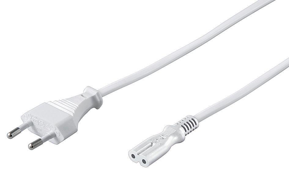 Notebook del cavo di alimentazione 10m bianco