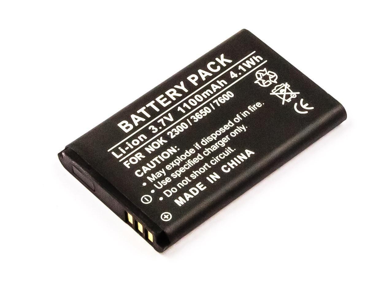 CoreParts MBMOBILE1048 ricambio per cellulare Batteria Nero (Battery for Mobile 4Wh Li-ion - 3.7V 1100mAh Black Nokia 4Wh - Li-