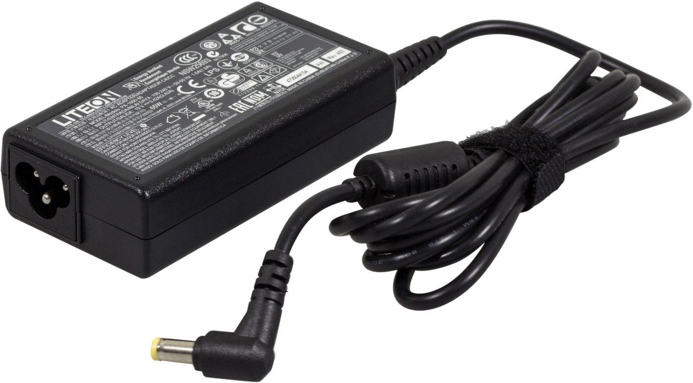 Acer AC Adaptor 65W adattatore e invertitore Interno Nero (AC Adaptor 65W 19V - AC Adaptor 65W Notebook - Indoor 100-240 V 50/6