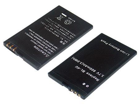CoreParts MBMOBILE1014 ricambio per cellulare Batteria Nero (Battery for Mobile 4Wh Li-ion - 3.7V 1120mAh Black Nokia 4Wh - Li-