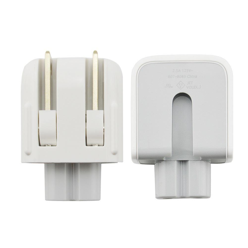 CoreParts MSPA4258US adattatore e invertitore Interno Bianco (Mains plug US - New Apple Duckhead Duck head - US wall - Warranty