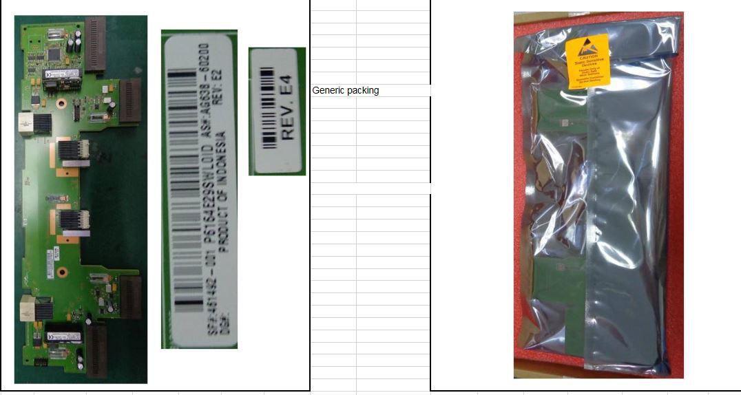Midplane per scaffale disco FC da 4 Gb