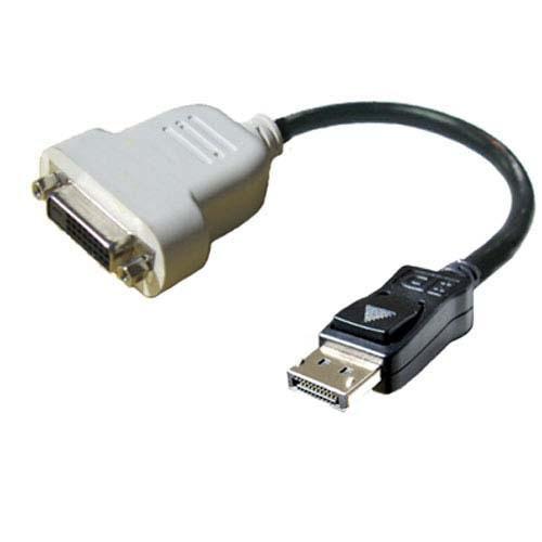 DELL DisplayPort / DVI-D Nero (Display Port to DVI-D - DisplayPort / DVI-D - DisplayPort DVI-D Male Female 1920 x 1200 pixels B