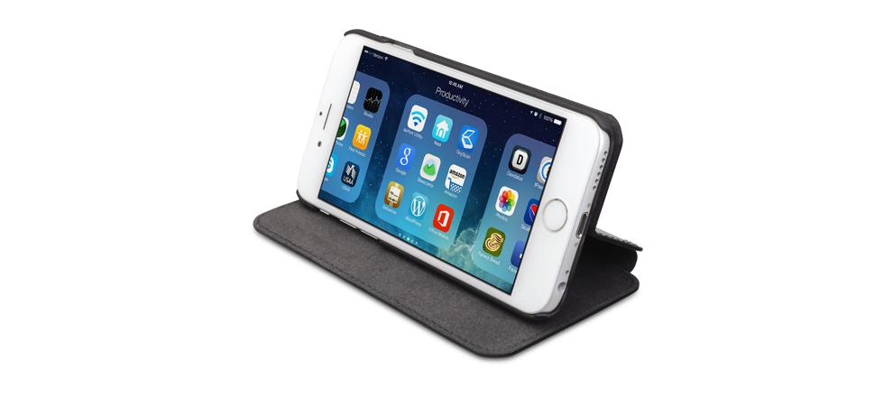 dbramante1928 FRI6GTBL0598 custodia per cellulare 119 cm (4.7") Custodia a libro Nero