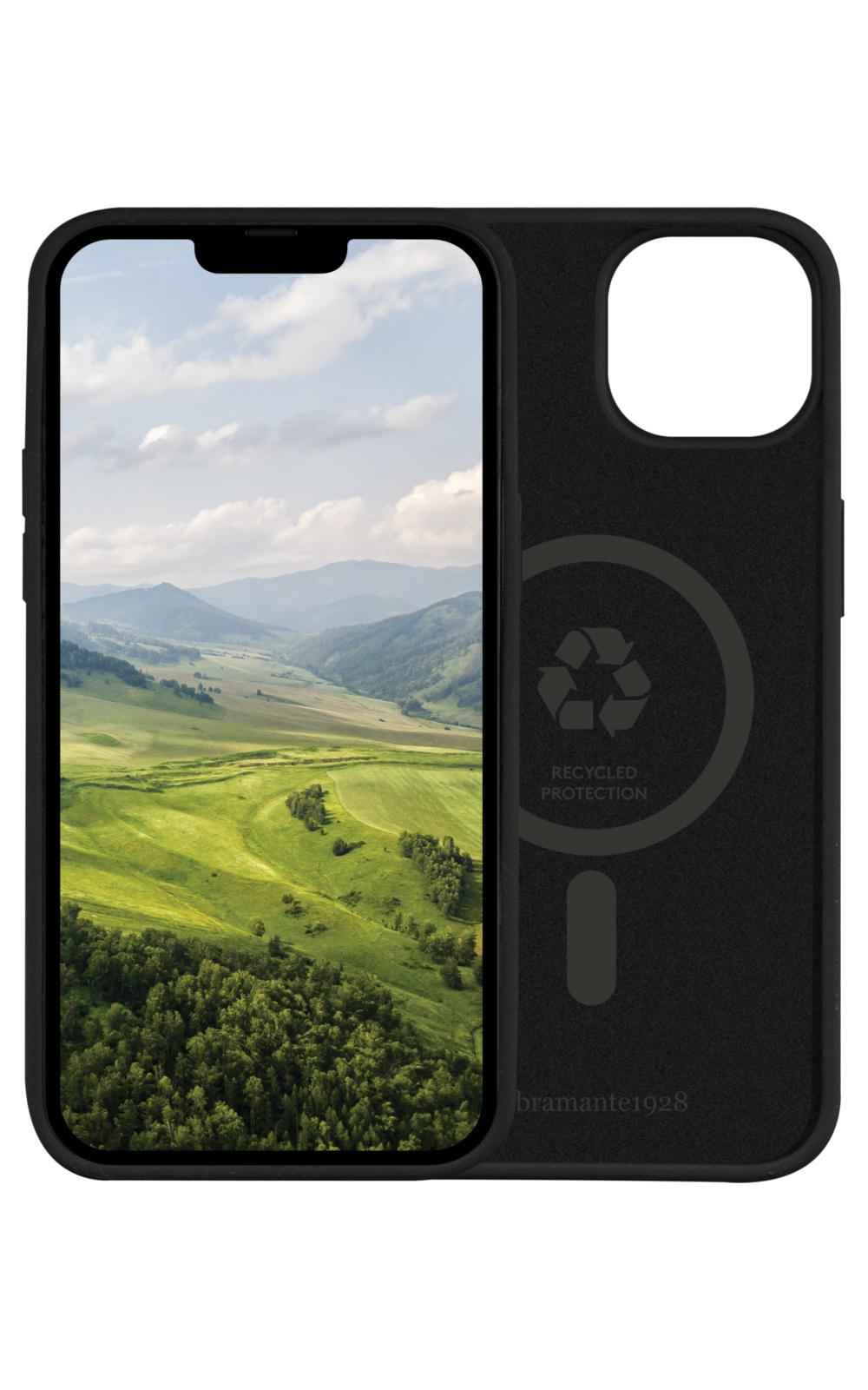 dbramante1928 Monaco custodia per cellulare 15,5 cm [6.1] Cover Nero (MONACO - IPHONE 14 - BLACK)