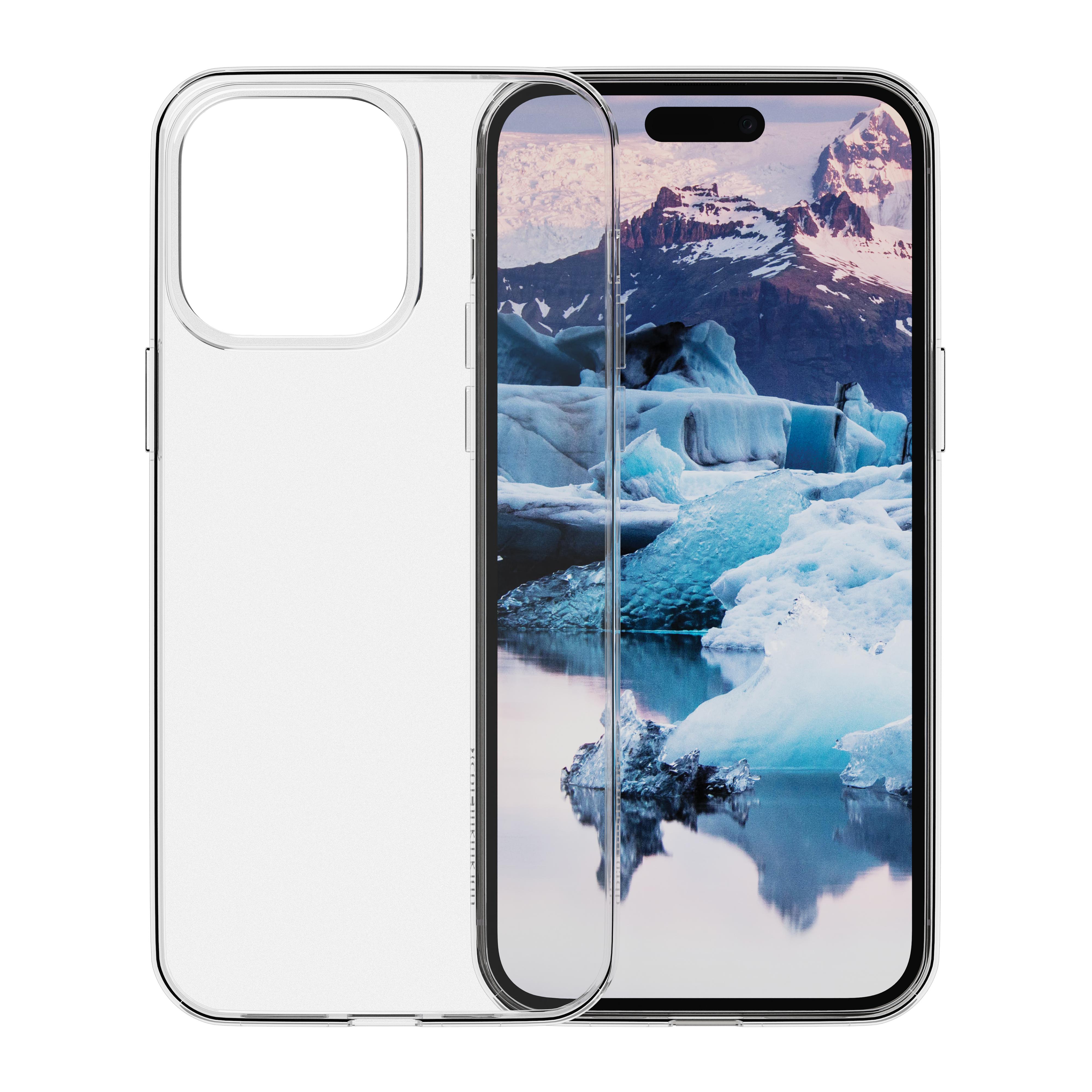 dbramante1928 Nuuk custodia per cellulare Cover Trasparente (BULK-NUUK FOR IPHONE 15 PRO - MAX-CLEAR)