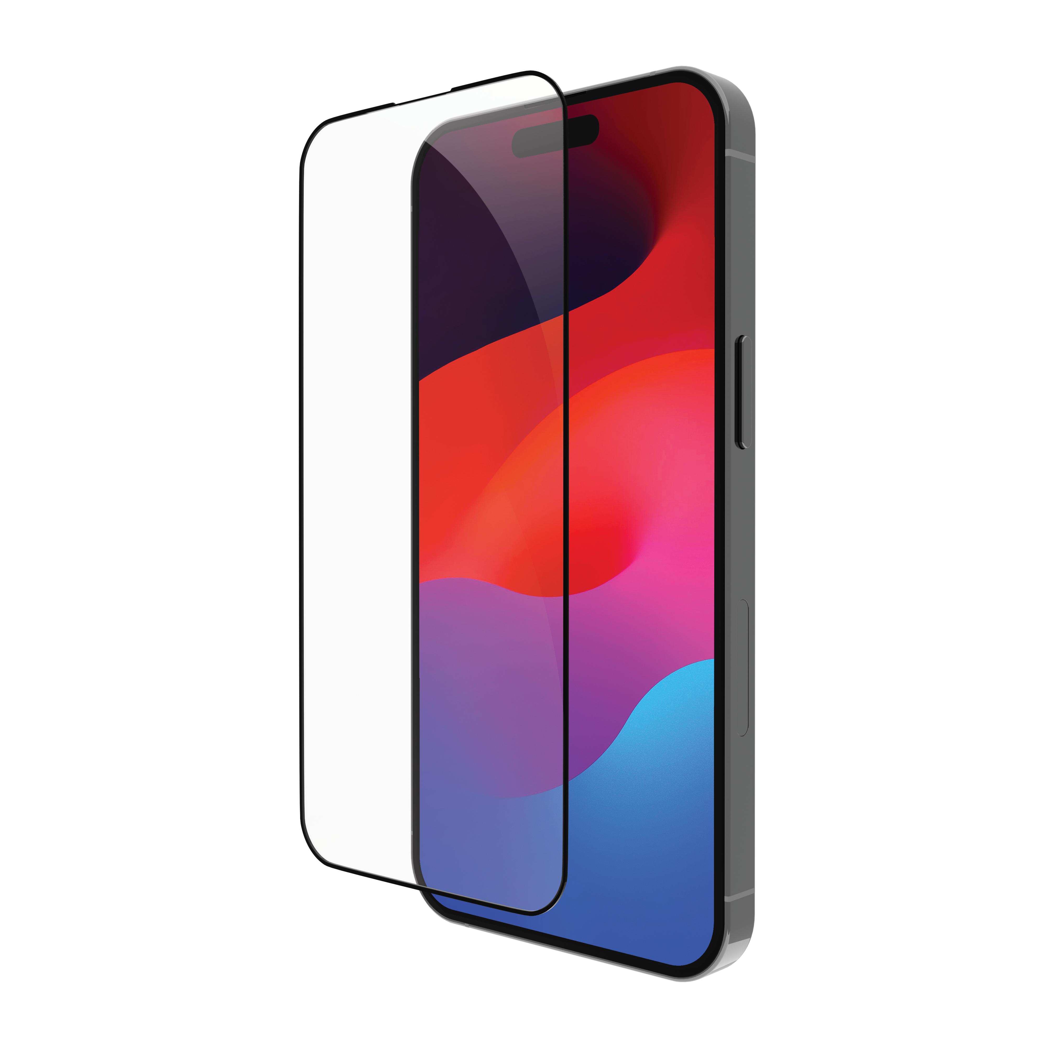 dbramante1928 eco-shield Pellicola proteggischermo trasparente Apple (BULK-ECO-SHIELD FOR IPHONE 15 - PRO MAX-BLACK EDGE)