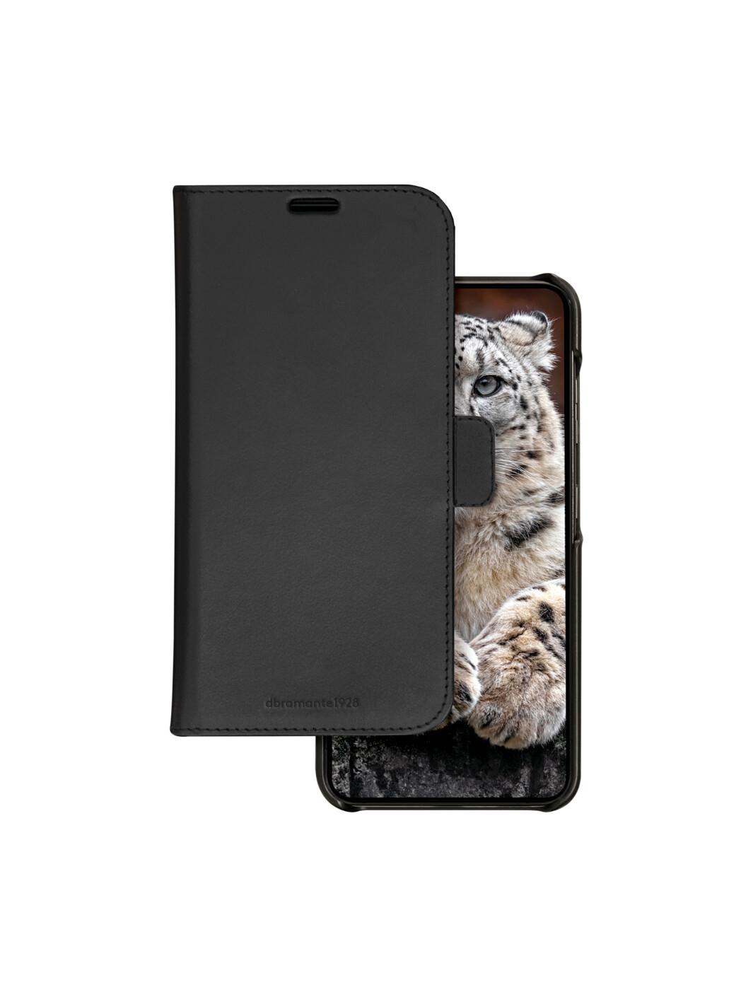 dbramante1928 Lynge custodia per cellulare 158 cm (6.2") Custodia a borsellino Nero