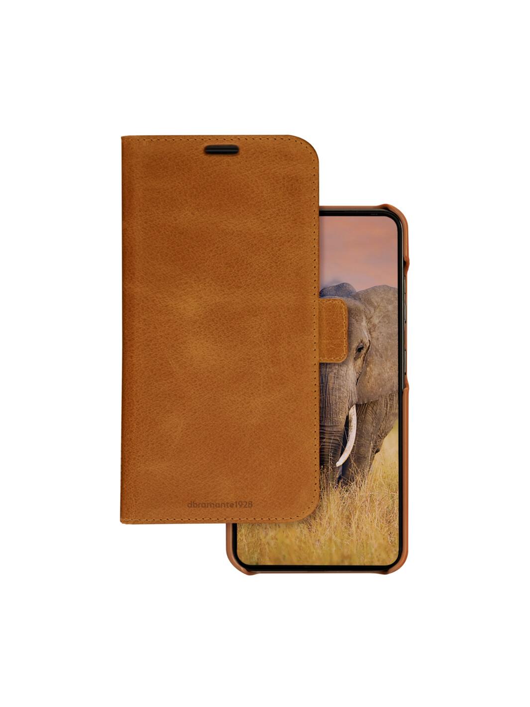 dbramante1928 Lynge custodia per cellulare 158 cm (6.2") Custodia a borsellino Marrone chiaro