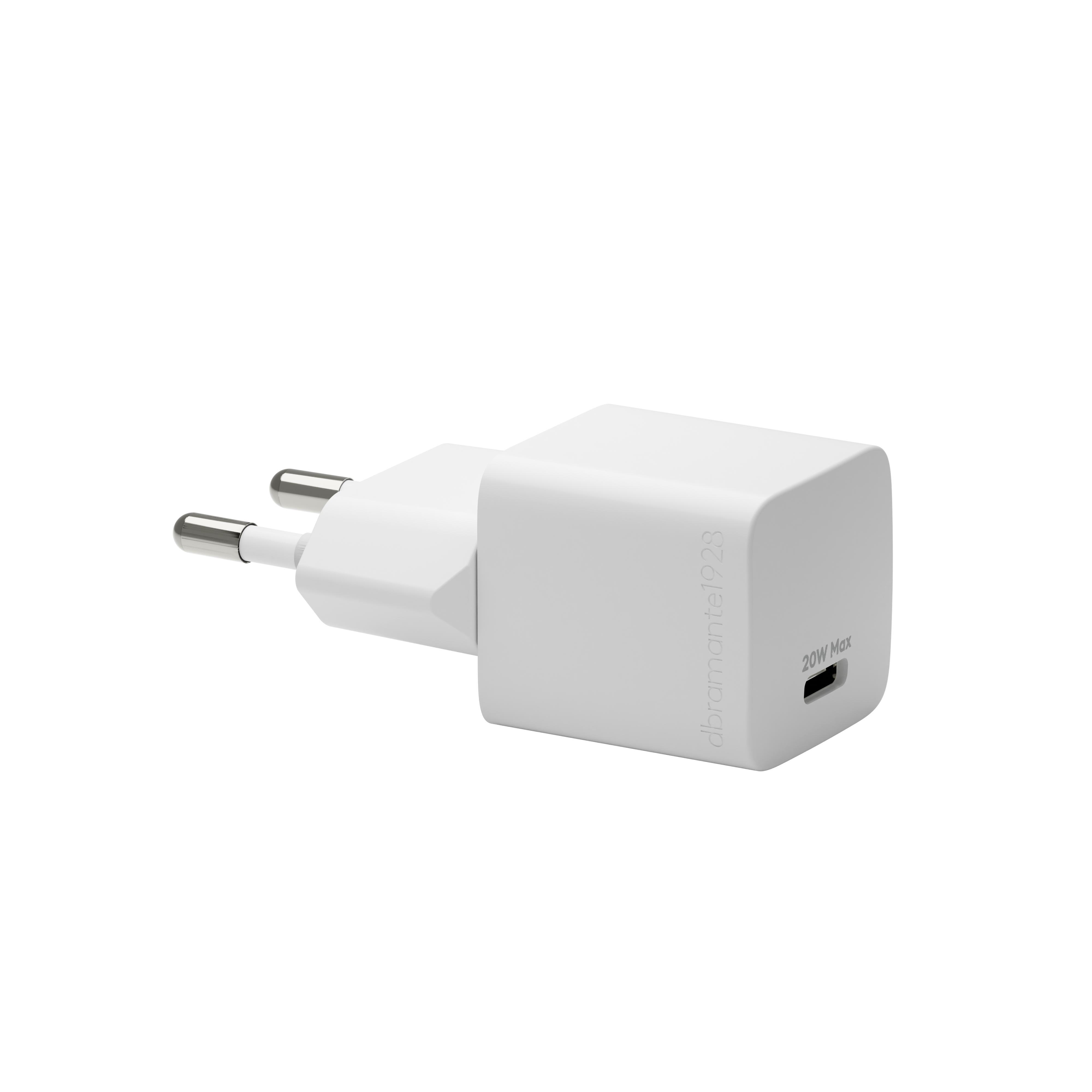 dbramante1928 Bulk Universale Bianco AC Interno (BULK - RE-CHARGE - EU WALL - CHARGER - USB-C 20W - W)