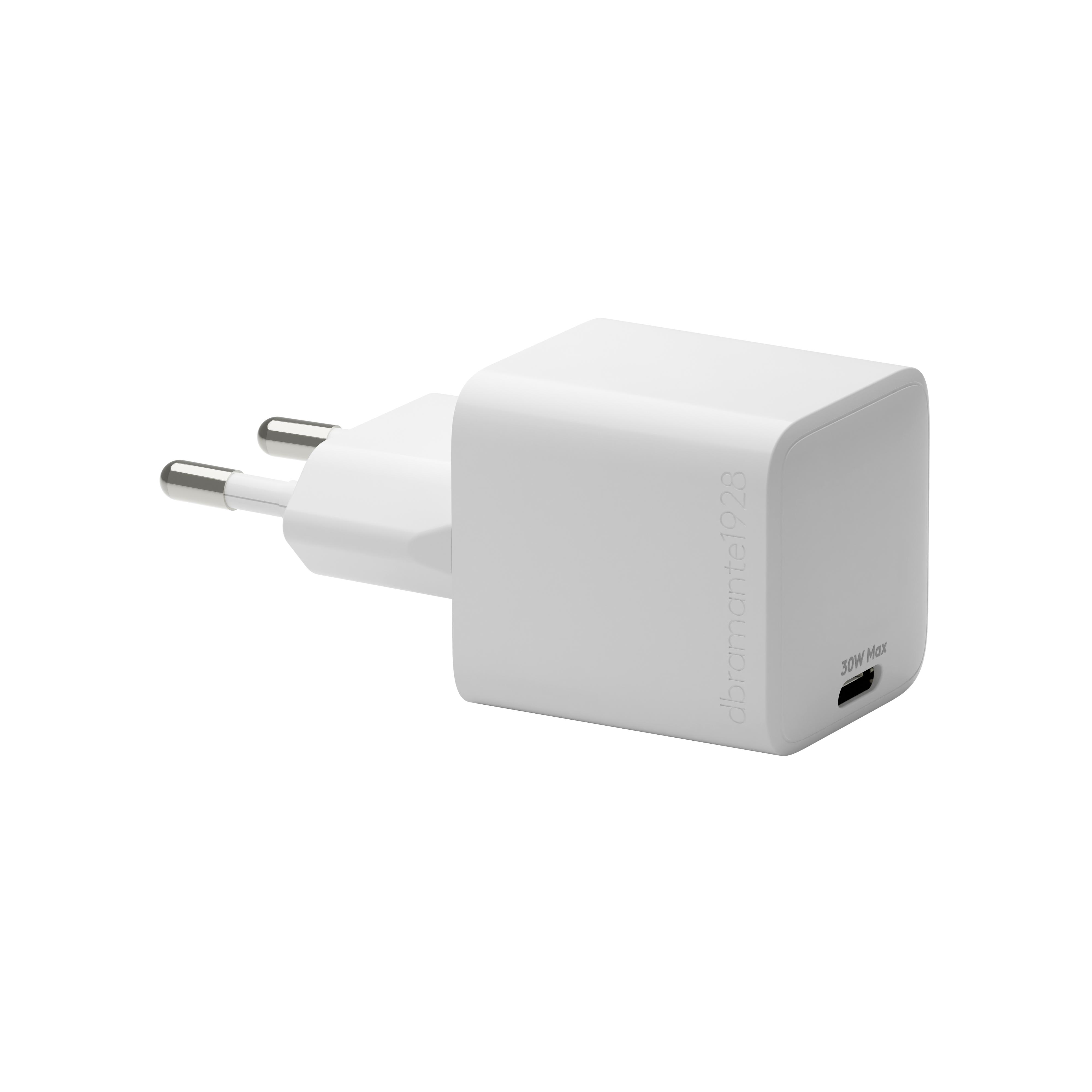 dbramante1928 Bulk Universale Bianco AC Interno (BULK - RE-CHARGE - EU WALL - CHARGER - USB-C 30W - W)