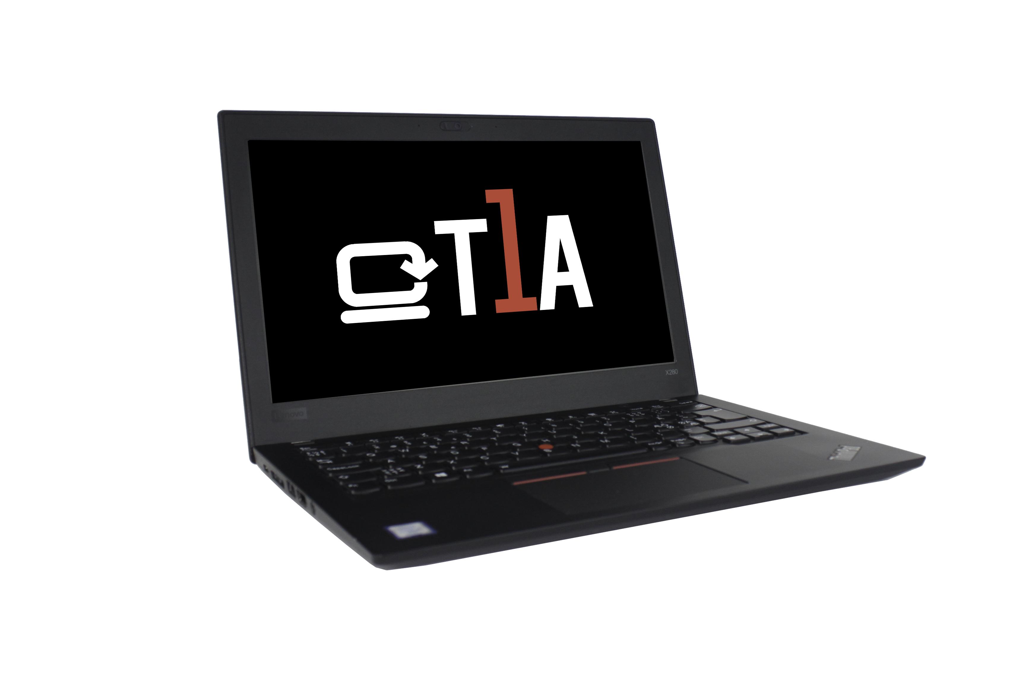 T1A Lenovo ThinkPad X280 Refurbished Intel Core i5 i5-8250U Computer portatile 318 cm (12.5") Full HD 8 GB DDR4-SDRAM 256 GB SS