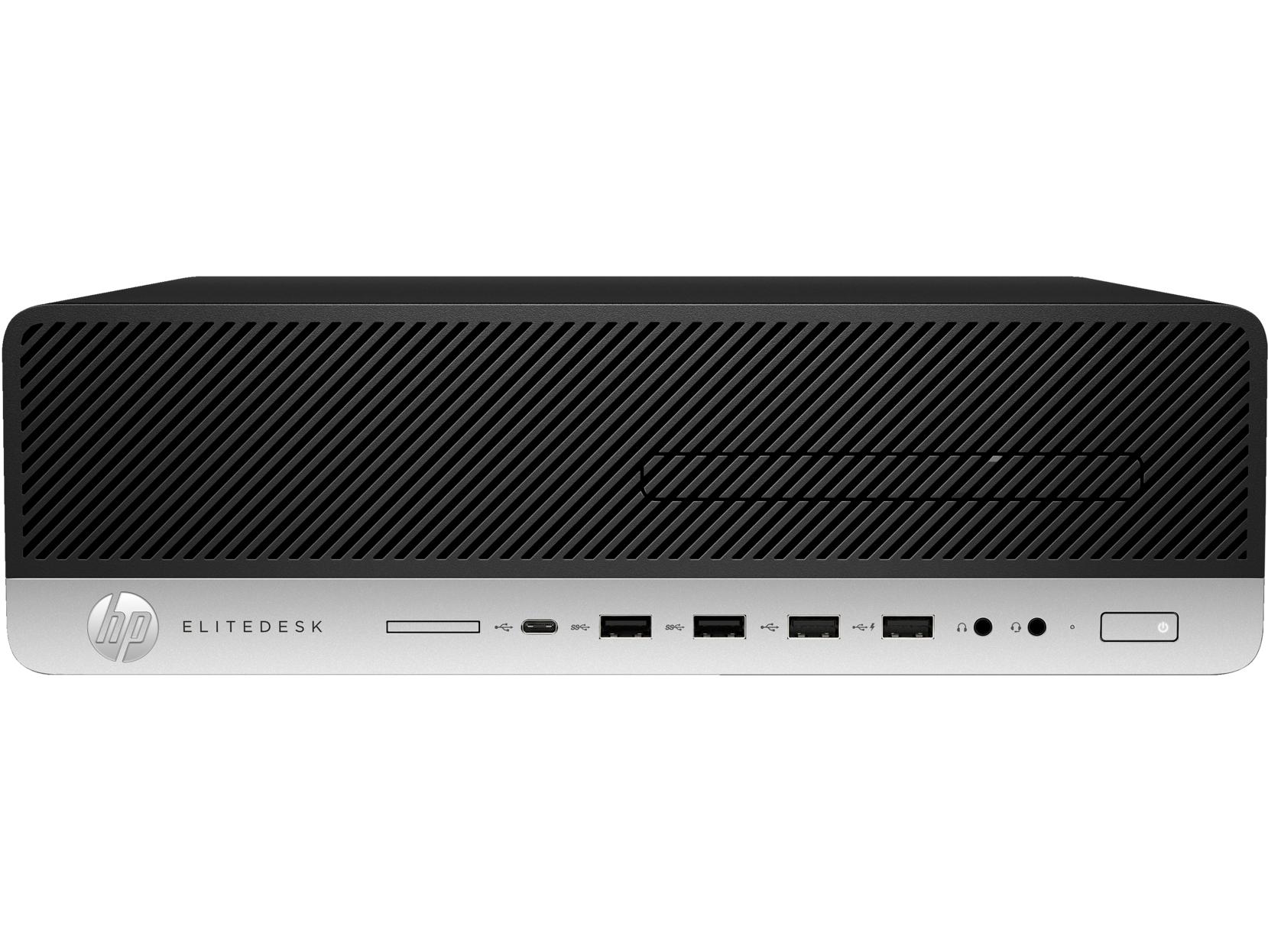 T1A HP EliteDesk 800 G5 Refurbished Intel® Core™ i5 i5-9600 8 GB DDR4-SDRAM 256 GB SSD Windows 10 Pro SFF PC Nero, Argento