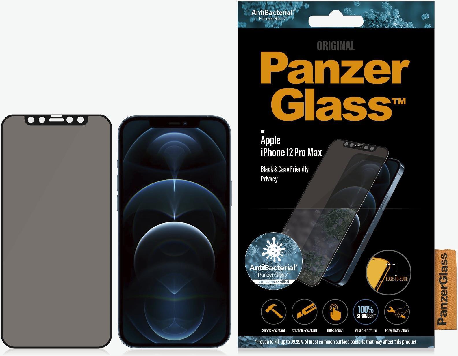 PanzerGlass P2712 protezione per lo schermo e il retro dei telefoni cellulari Pellicola proteggischermo trasparente Apple 1 pz