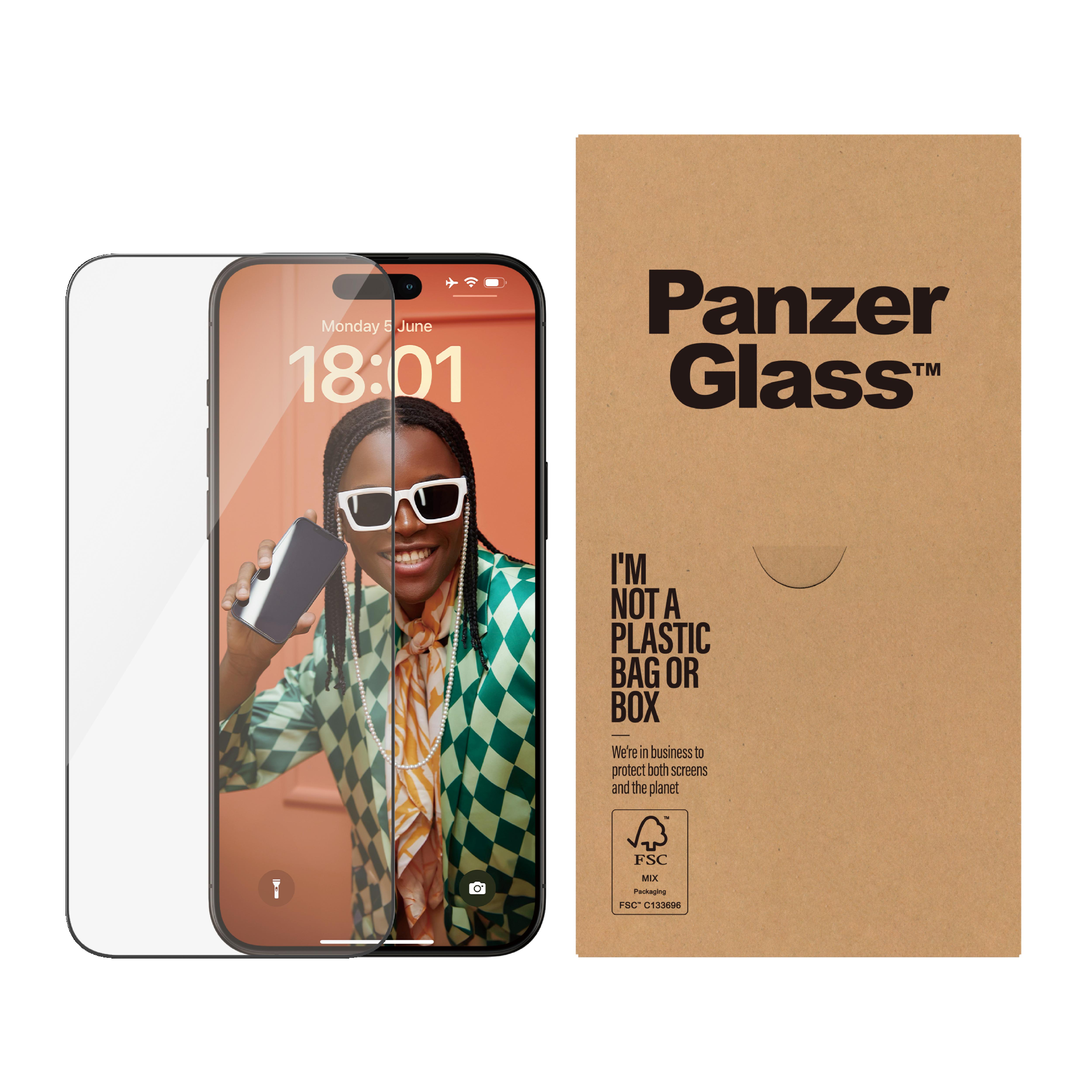 PanzerGlass Pellicola proteggischermo trasparente Apple 50 pz
