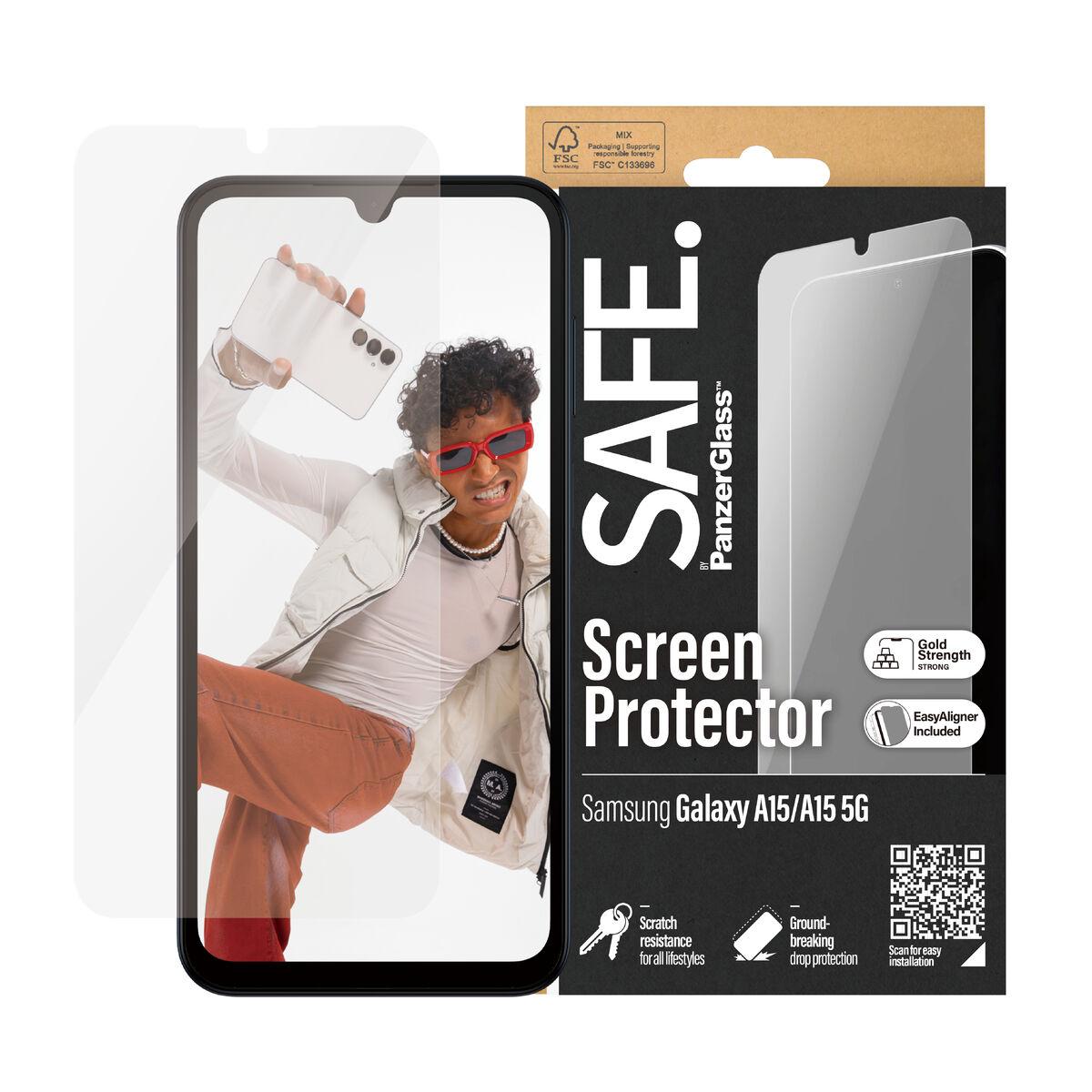 PanzerGlass SAFE95678 protezione per lo schermo e il retro dei telefoni cellulari Pellicola proteggischermo trasparente Samsung