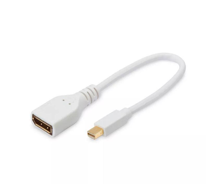 Microconnect MDPDP cavo DisplayPort 015 m Mini DisplayPort Bianco (Mini Displayport - DP M-F 15cm - DP 1.2 White - Display Res