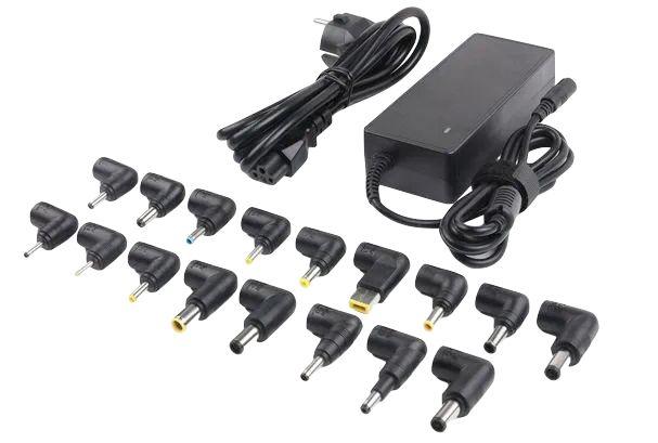 CoreParts MBXUN-90W-AC0001 adattatore e invertitore Interno Nero (Universal Power Adapter - 90W 19-20V 4.5-4.7A Plug:Multi - Wa