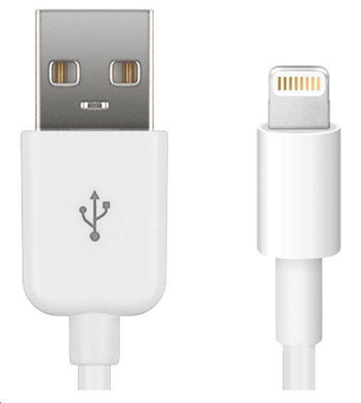 Microconnect LIGHTNING0.15 cavo Lightning 015 m Bianco (Lightning Cable MFI 015m - 8Pin Lightning - USB A Male - Charging & Syn