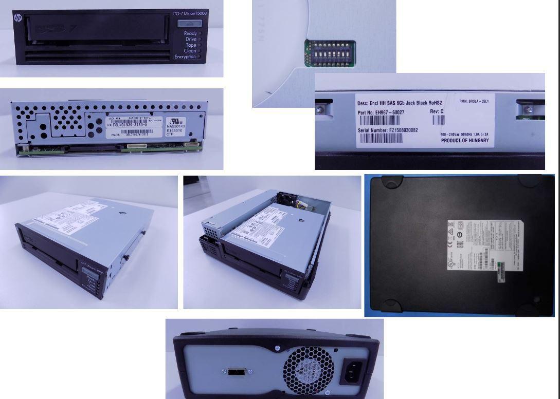 HPE STOREEVER LTO-7 ULTRIUM 15000,6TB/15TB EXTERN