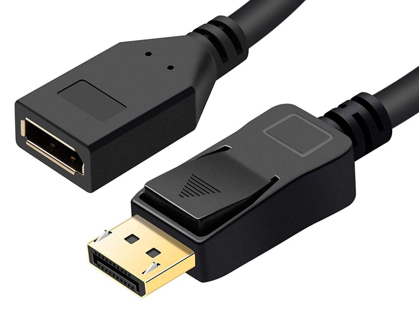 Microconnect DP-MFG-300 cavo DisplayPort 3 m Nero (QHD Displayport extender - Cable 3m Displayport v. 1.1a - HD 1600p Black - W