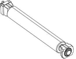 Zebra P1058930-080 nastro di stampa (Platen roller - fits for Zebra ZT410 - Warranty 3M)