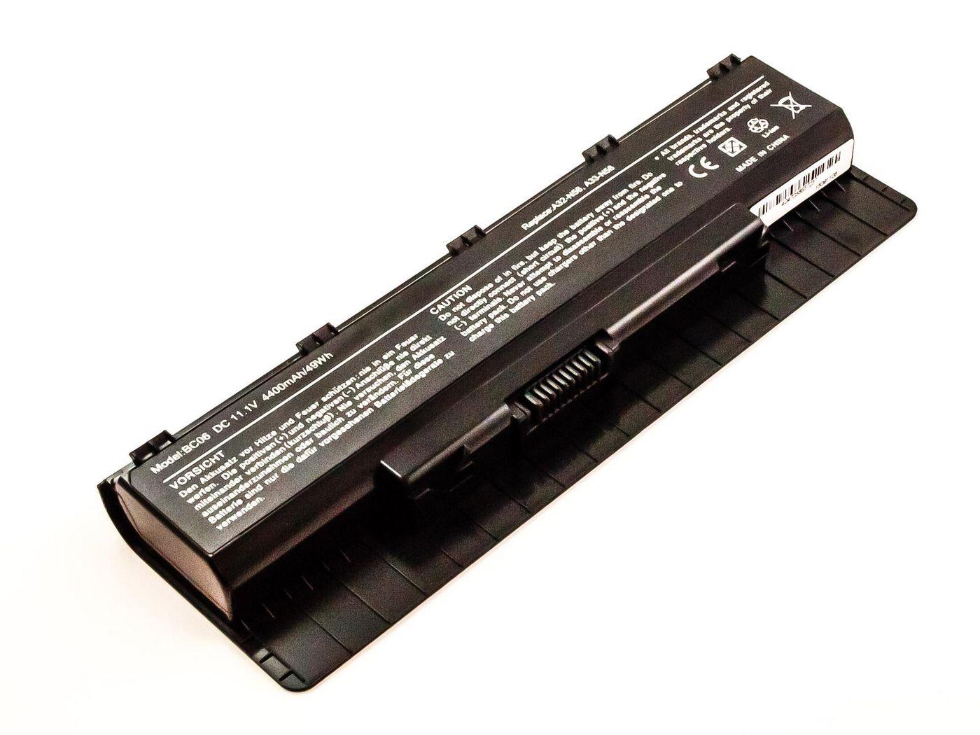 CoreParts MBXAS-BA0003 ricambio per laptop Batteria (Laptop Battery for Asus - 47.52Wh 6 Cell Li-ion 10.8V - 4400mAh Black 47.5