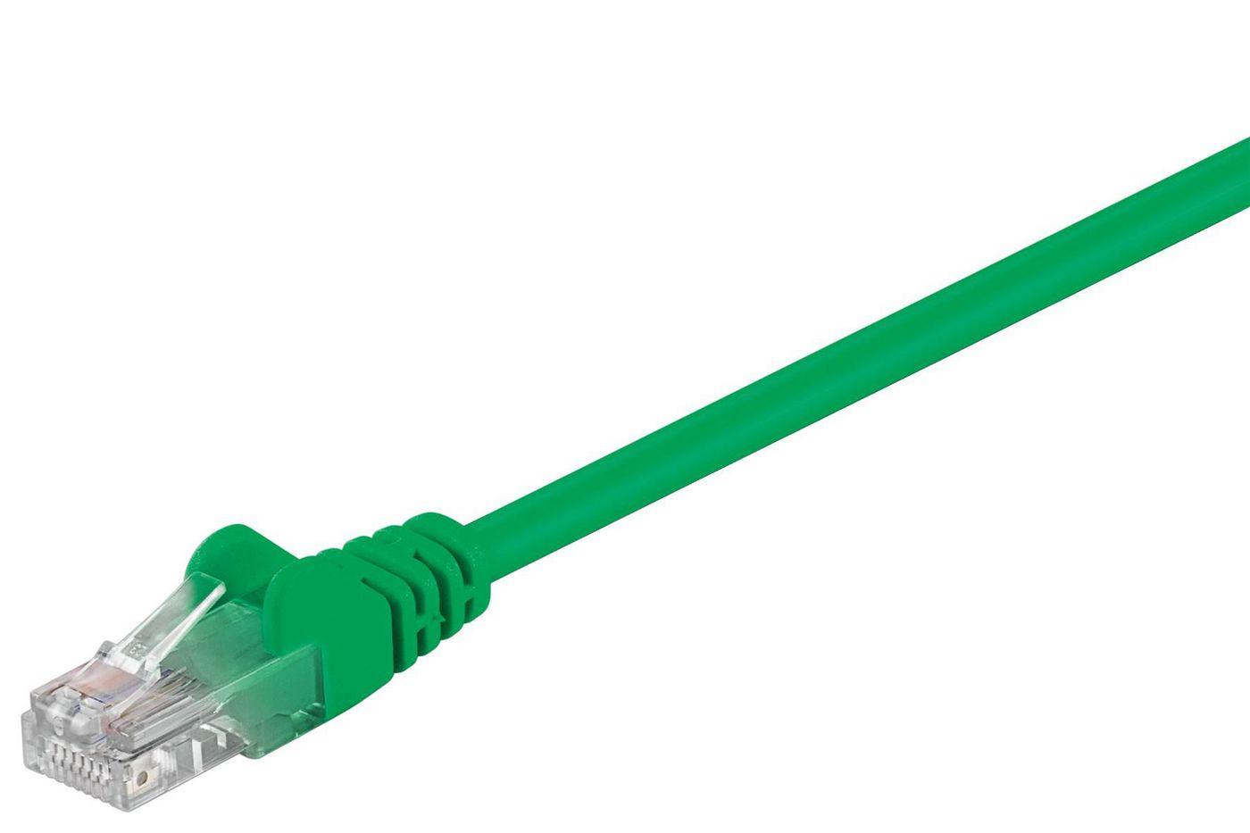 Microconnect B-UTP50025G cavo di rete Verde 025 m Cat5e U/UTP UTP (U/UTP CAT5e 0.25M Green PVC - Unshielded Network Cable - PVC