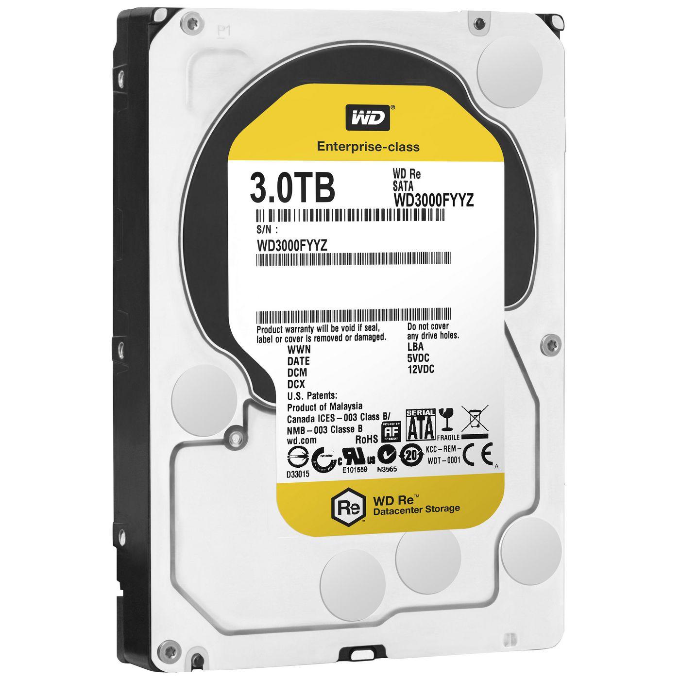 WD RE4 3TB 7200 giri/min 24x7