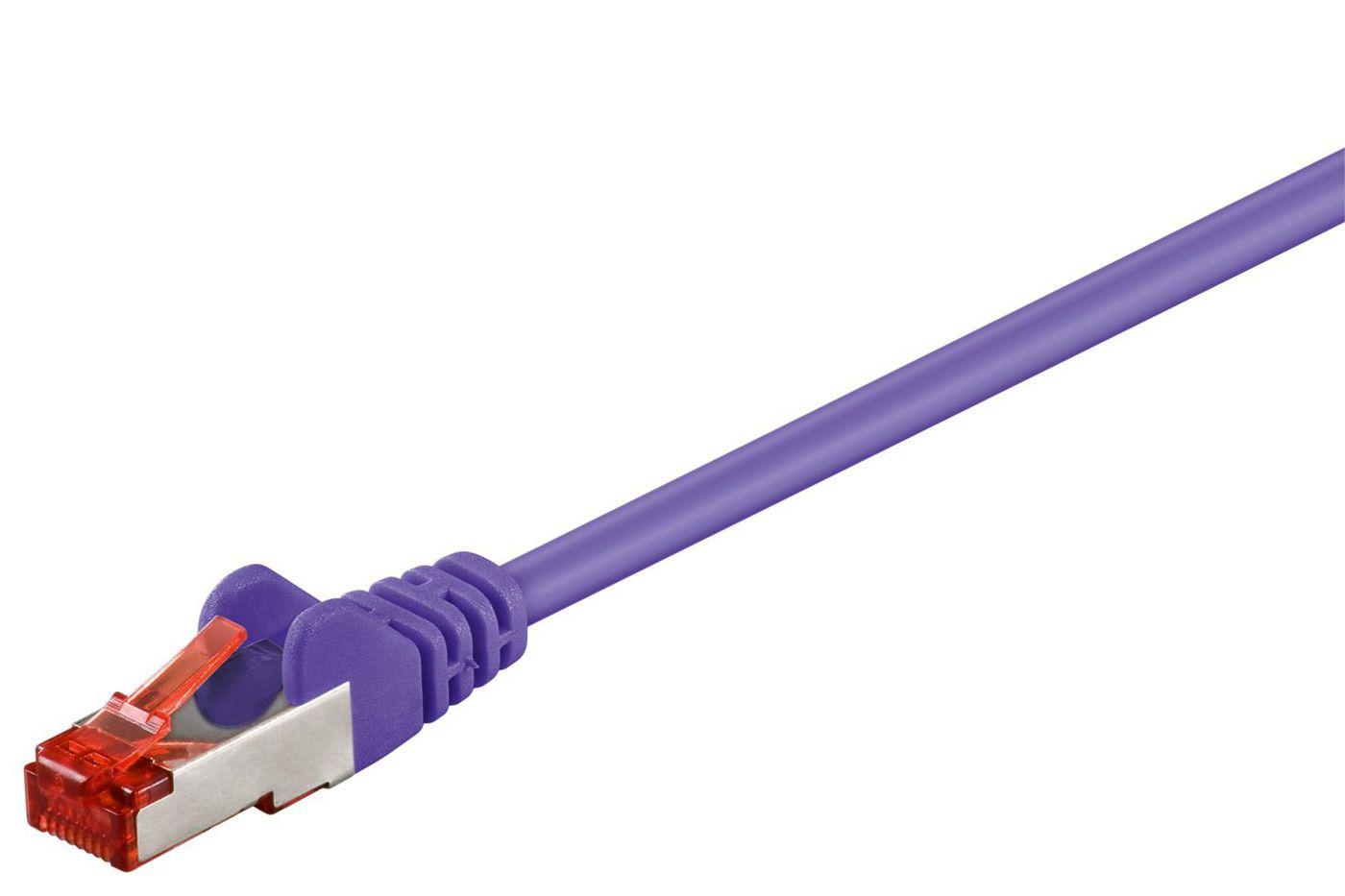 Microconnect B-FTP60025P cavo di rete Viola 025 m Cat6 F/UTP FTP (F/UTP CAT6 0.25m Purple PVC - Outer Shield Foil screening -