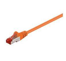 Microconnect B-FTP6005O cavo di rete Arancione 05 m Cat6 F/UTP FTP (F/UTP CAT6 0.5m Orange PVC - Outer Shield Foil screening -