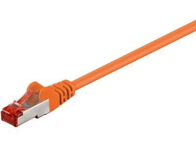 Microconnect B-FTP6075O cavo di rete Arancione 75 m Cat6 F/UTP FTP (F/UTP CAT6 7.5m Orange PVC - Outer Shield Foil screening -