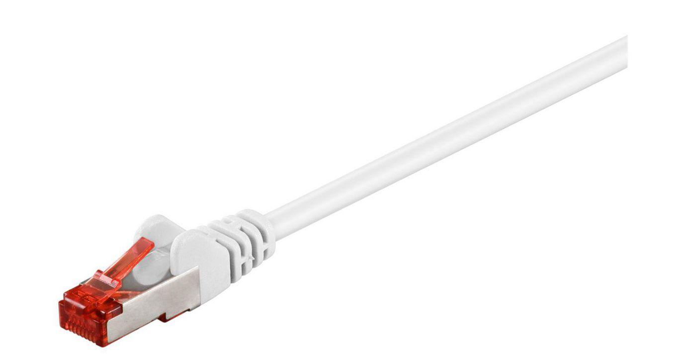 Microconnect SSTP60015W cavo di rete Bianco 0,15 m Cat6 S/FTP [S-STP] (S/FTP CAT6 0.15m White LSZH - PiMF [Pairs in metal foil]