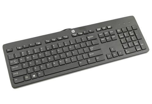 HP 803181-101 tastiera USB Svedese Nero (Usb Slim Kb Win 8 Swe New - Retail New Retail - Swedish - Warranty 6M)