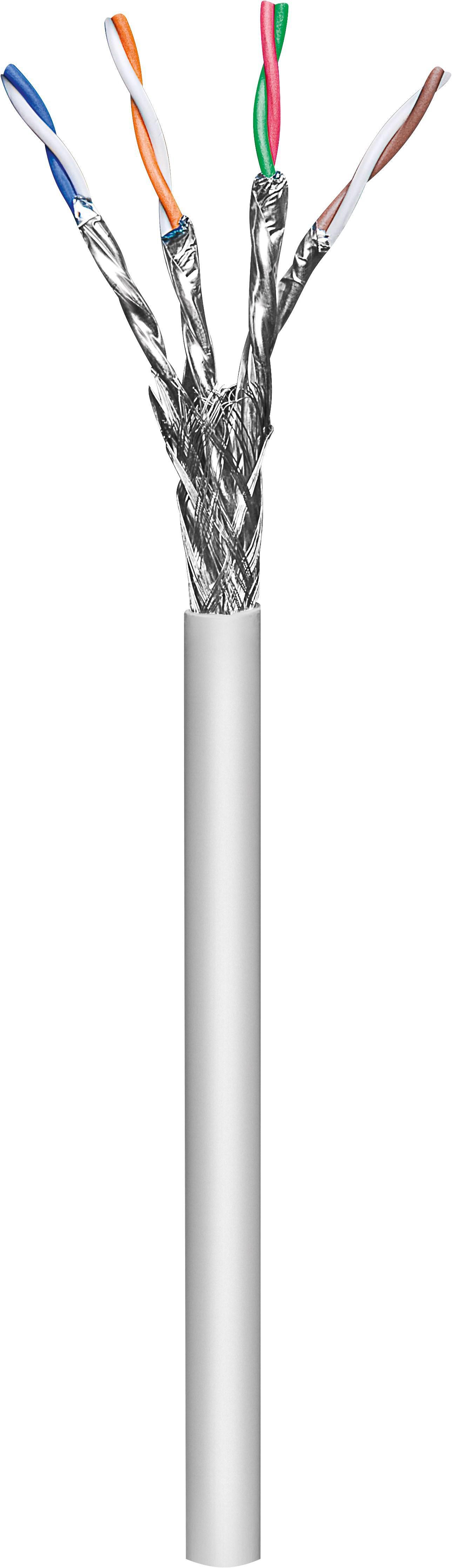 S/FTP CAT6a 50 m Grigio, LSZH
