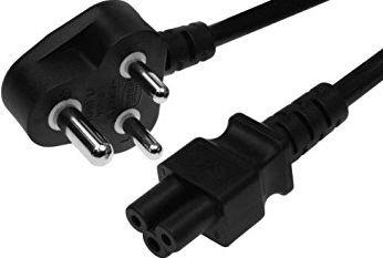 Microconnect PE010818INDIA cavo di alimentazione interno 18 m (Power Cord 1.8m Type D - C5 - India Type D to C5 Black - 3X075mm
