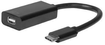 Microconnect USB3.1CMDPB cavo e adattatore video 02 m USB tipo-C Mini DisplayPort Nero (USB-C to Mini DP M-F 0.2M - Resolution