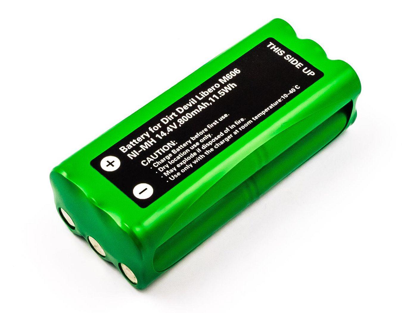 CoreParts MBVC0001 accessorio e ricambio per aspirapolvere Robot vacuum Batteria (Battery for Dirt Devil - 11.5Wh Ni-Mh 14.4V 8