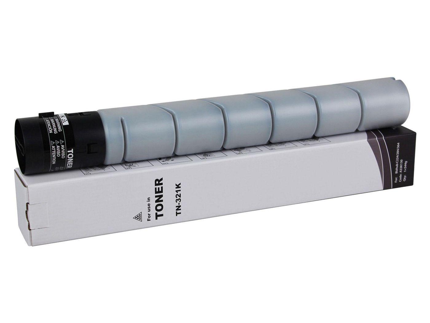 CoreParts MSP7262 cartuccia toner 1 pz Nero (TN-321K Toner Cartridge - 544g/Pc - 27K Pages - KONICA MINOLTA Bizhub C224 284 364