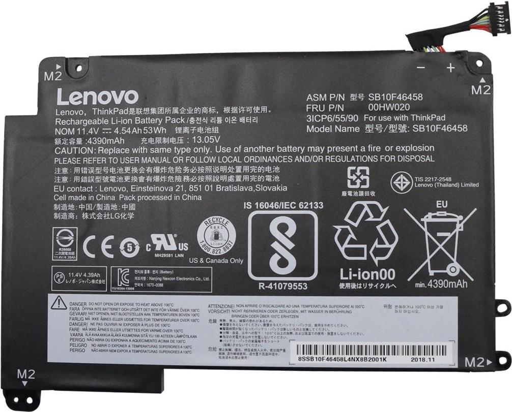 Battery 3 Cell - Warranty: 3M
